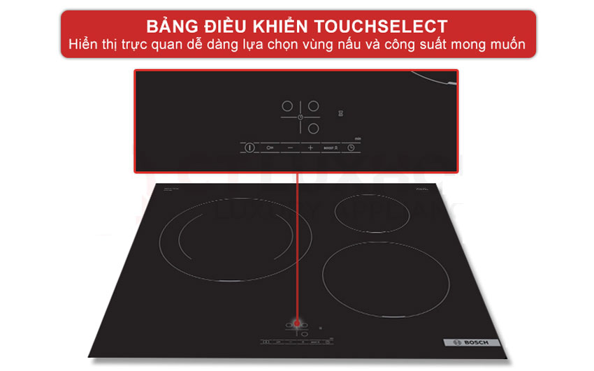Bảng điều khiển Touchselect