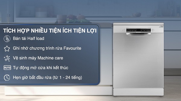 Máy rửa bát Bosch SMS4ECI14E 12 Ảnh thực tế Máy rửa bát Bosch SMS4ECI14E