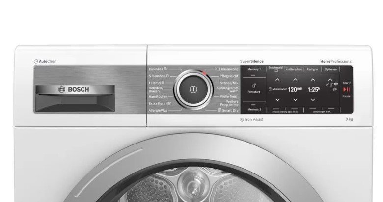 Máy sấy Bosch WTX87E40 7 wtx87e40 1