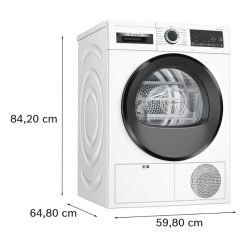 Hình ảnh máy sấy bơm nhiệt Bosch 8 kg WQG23100IT Serie 6