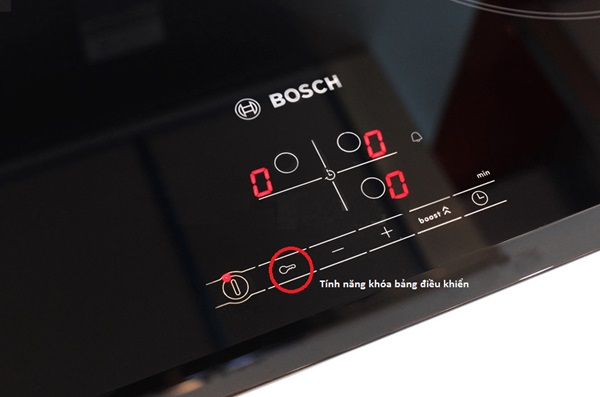 Tính năng nổi bật của bếp từ Bosch