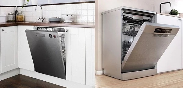 Kích thước các dòng máy rửa bát Bosch phổ biến hiện nay 2 Kích thước máy rửa bát Bosch âm tủ