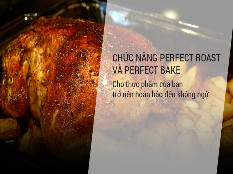 công nghệ cảm biến Perfect Roast và Perfect Bake