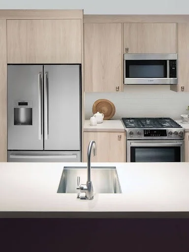 Bố cục thông minh giải phóng không gian nhà bếp