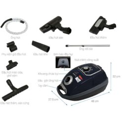 Máy hút bụi dạng hộp Bosch HMH.BGL72294 4 Chi tiết máy hút bụi dạng hộp Bosch HMH.BGL72294