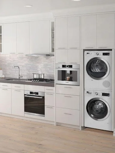 Tích hợp bếp có khu vực giặt giũ