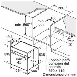 Lắp đặt lò nướng âm tủ 71L Bosch HBG7241B1