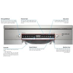 Máy rửa bát độc lập Bosch SMS4HCI48E Seri 4 3 Bảng điều khiển máy rửa bát độc lập Bosch SMS4HCI48E Seri 4