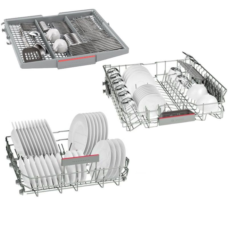 Giàn rửa máy rửa bát độc lập Bosch SMS4HCI48E Seri 4 Giàn rửa máy rửa bát độc lập Bosch SMS4HCI48E Seri 4