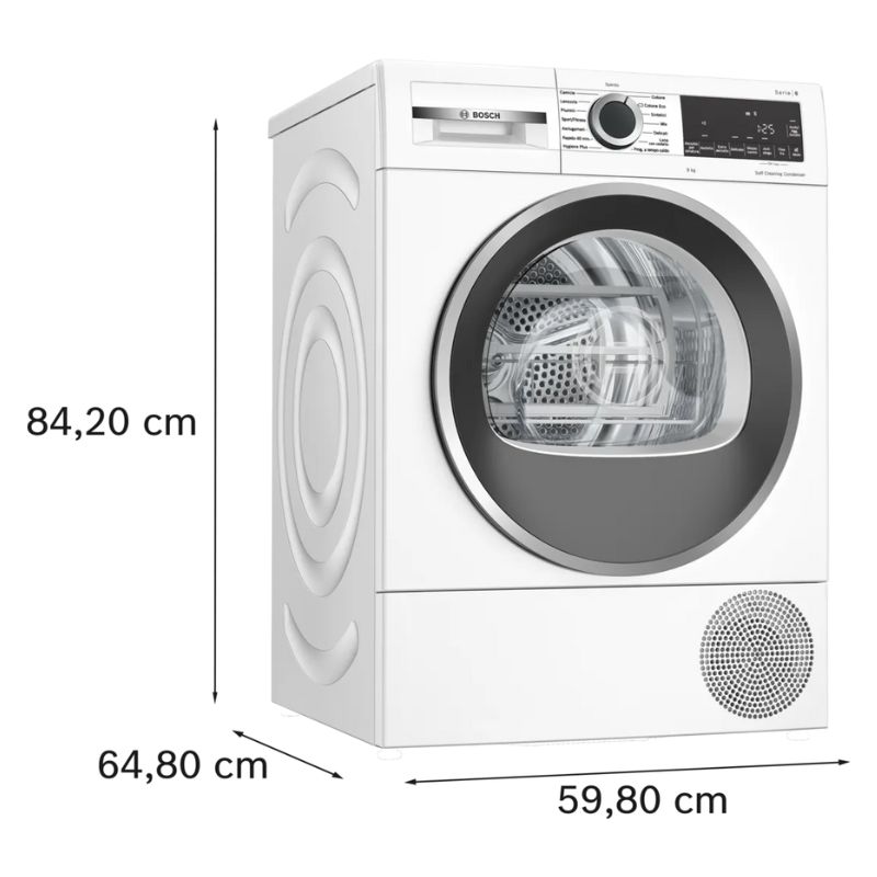 Hình ảnh máy sấy bơm nhiệt Bosch 9 kg WQG245D0IT Serie 6 Hình ảnh máy sấy bơm nhiệt Bosch 9 kg WQG245D0IT Serie 6