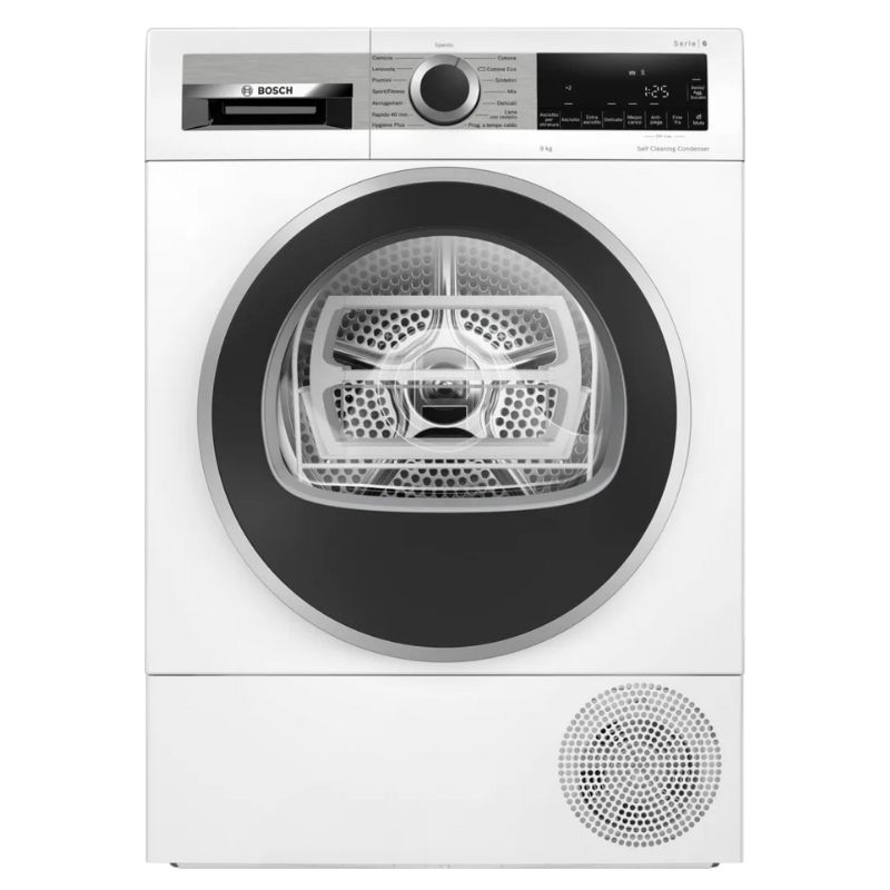 Máy sấy bơm nhiệt Bosch 9 kg WQG245D0IT Serie 6 Máy sấy bơm nhiệt Bosch 9 kg WQG245D0IT Serie 6