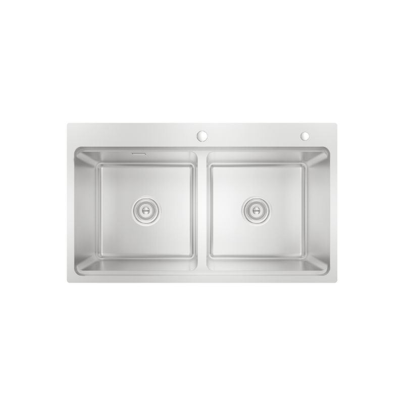 Chậu rửa bát chống xước Konox Top Mount Sink KN8651TD Dekor Basic Chậu rửa bát chống xước Konox Top Mount Sink KN8651TD Dekor Basic