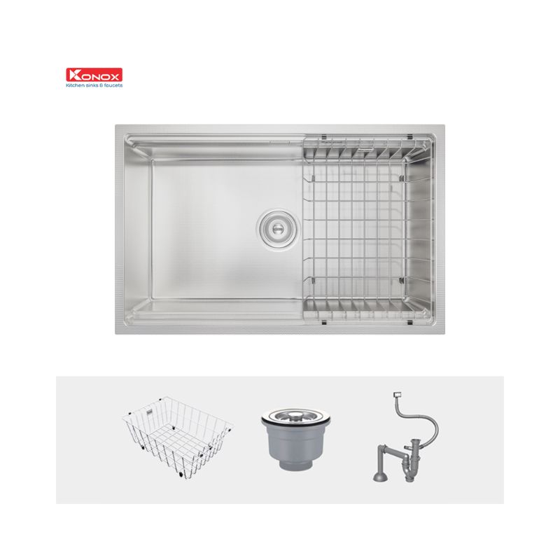Chậu rửa bát chống xước Konox Workstation Sink – Undermount Sink KN7044SU Dekor (2) Chậu rửa bát chống xước Konox Workstation Sink – Undermount Sink KN7044SU Dekor (2)