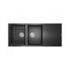 Chậu rửa bát Konox Granite Sink Livello Smart 1160 – Black 1 Chậu rửa bát Konox Granite Sink Livello Smart 1160 – Black