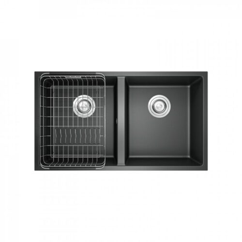 Chậu rửa bát Konox Granite Sink Veloci 760D – Black