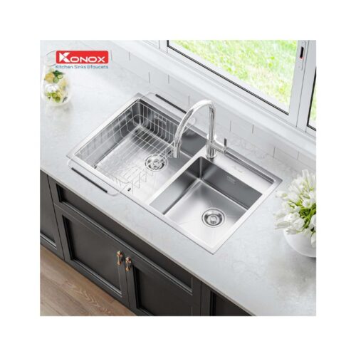 Chậu rửa bát Konox Overmount Sink KN8248DO (3)