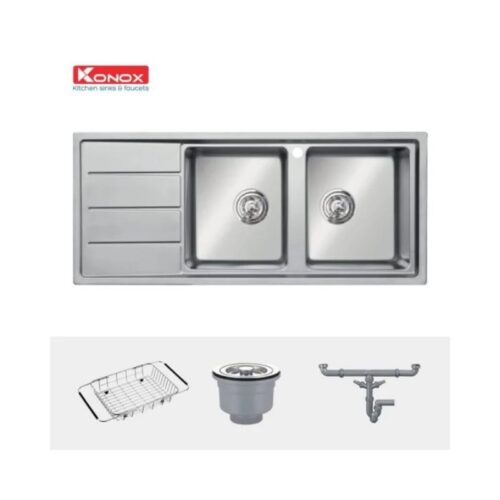 Chậu rửa bát Konox Terkey Sink Beta 1160 - Bàn trái (1)