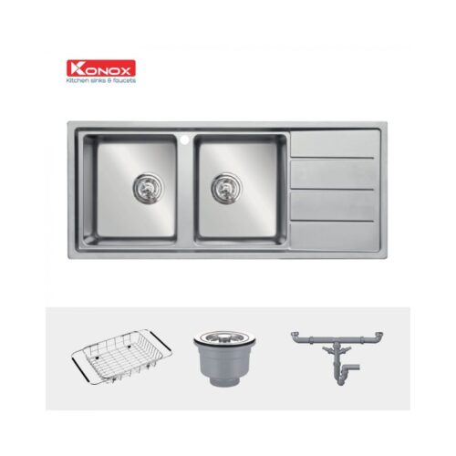 Chậu rửa bát Konox Turkey Sink Beta 1160 Bàn Phải (2)