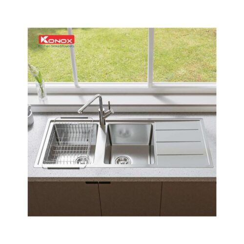 Chậu rửa bát Konox Turkey Sink Beta 1160 Bàn Phải (3)