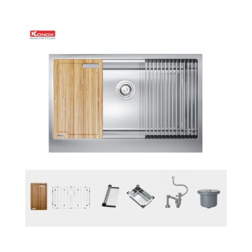Chậu rửa bát Konox Workstation Sink – Apron Sink KN8051AS Retta (2)