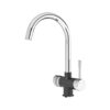 Vòi rửa bát ba đường nước Konox Trim-water black 2 Vòi rửa bát ba đường nước Konox Trim-water black