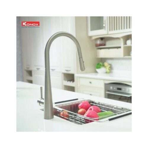 Vòi rửa bát dây rút Konox KN1901N 3 Vòi rửa bát dây rút Konox KN1901N