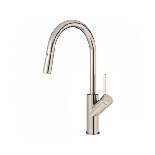 Vòi rửa bát dây rút Konox Ponte Nickel