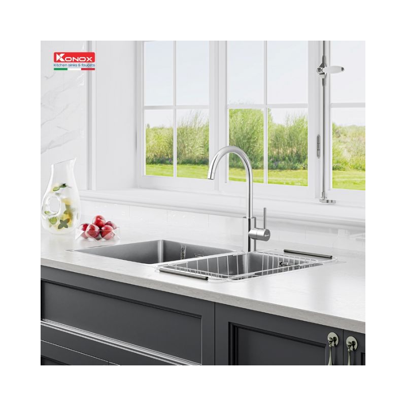 Vòi rửa bát nóng lạnh Konox Rio Vòi rửa bát nóng lạnh Konox Rio