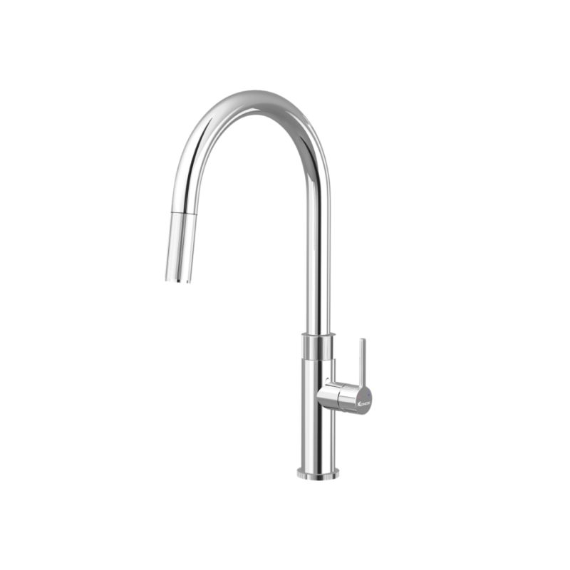 Vòi rửa bát dây rút Lasi Chrome Vòi rửa bát dây rút Lasi Chrome