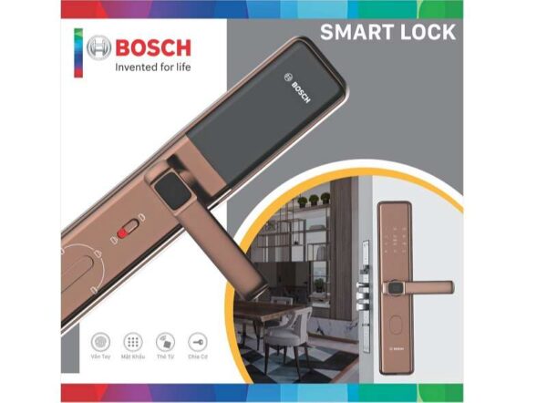 Khóa vân tay Bosch ID 30 BK 
