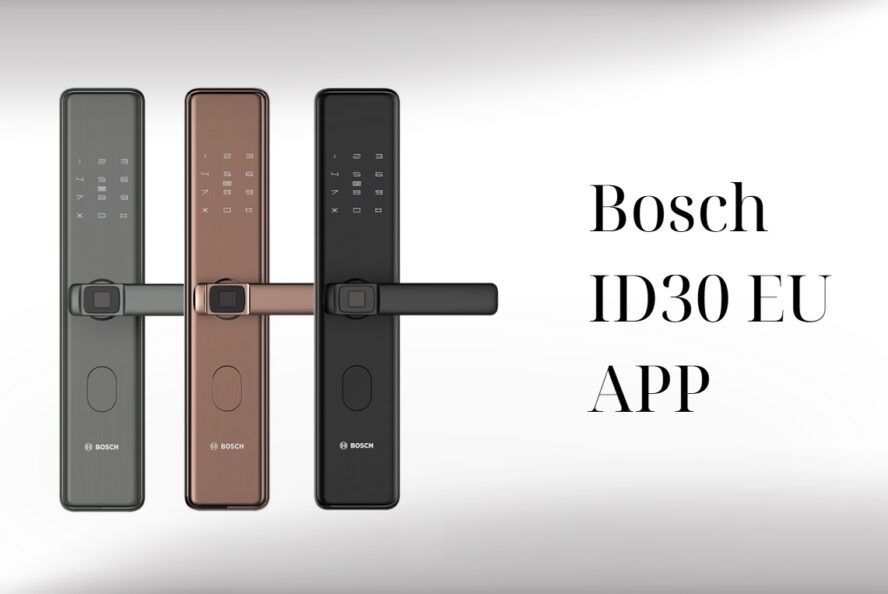 khóa cửa thông minh Bosch ID30EU APP