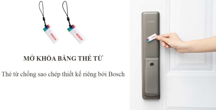 khóa thông minh mở khóa bằng thẻ từ