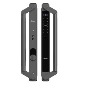 Khóa cửa đại sảnh biệt thự nhận diện khuôn mặt Demax SL908 GS Lux App Wifi