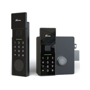 Khóa cửa cổng sắt (Remote+ App wifi) Demax SL608 IP56