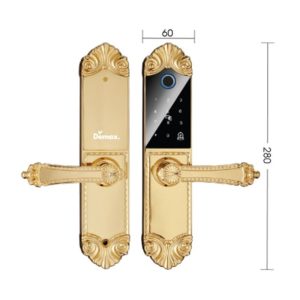 Khóa đại sảnh - biệt thự Demax SL280 BRASS 24K