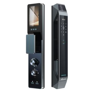 Khóa thông minh nhận dạng khuôn mặt Face ID-3D SL968 CNC Grey