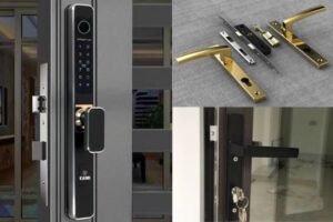 Các loại khóa cửa nhôm kính phổ biến hiện nay