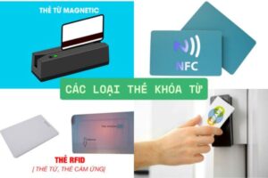 các loại thẻ khóa từ