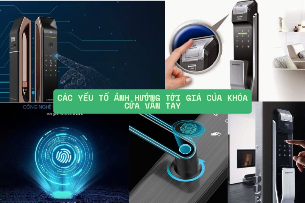 Bảng báo giá khóa cửa vân tay mới nhất 2025