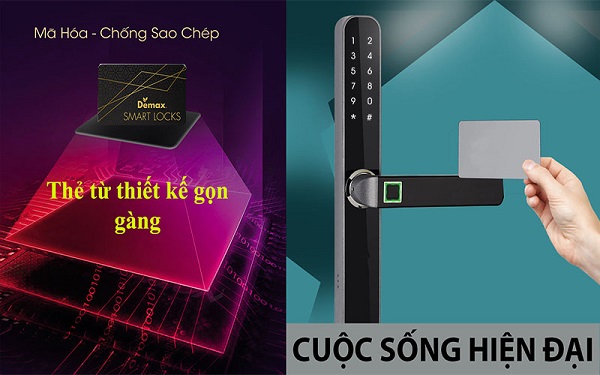 các phương thức mở khóa cửa khóa điện tử