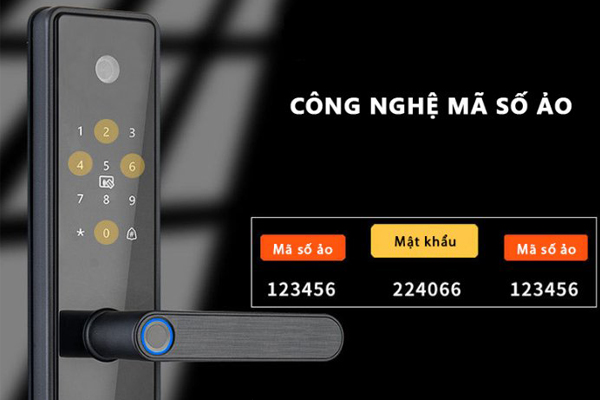 khóa thông minh mở khóa bằng mã số 