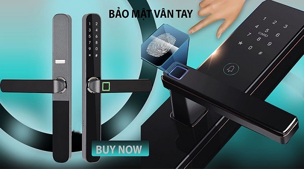 khóa thông minh mở khóa bằng vân tay 