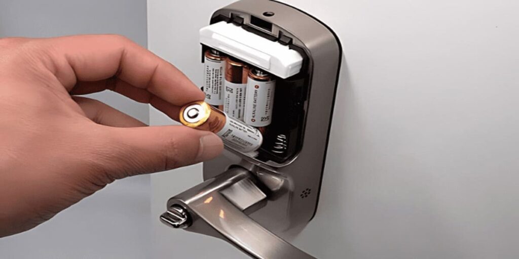nhận biết khi nào cần thay pin khoá cửa điện tử
