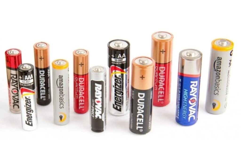 pin kiềm khoá điện tử Alkaline