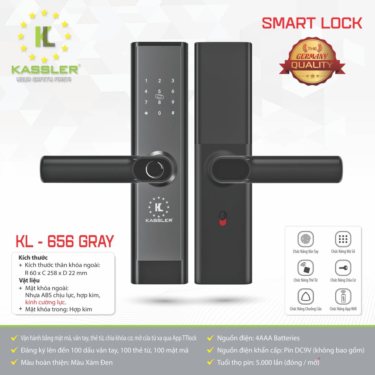KL-656 Gray KL 656 Gray