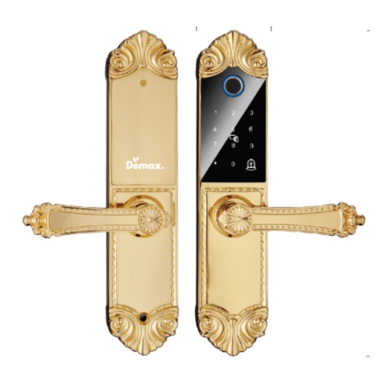 Khóa đại sảnh – biệt thự Demax SL280 BRASS 24K Khóa đại sảnh – biệt thự Demax SL280 BRASS 24K