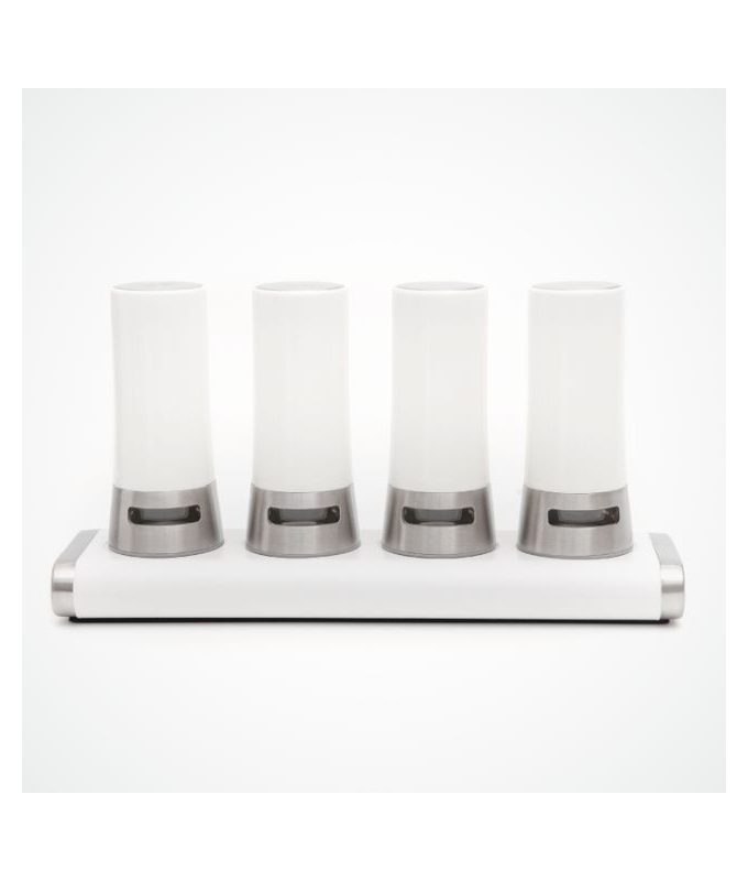 Bộ đựng gia vị 4 lọ Malloca MSPS-80142