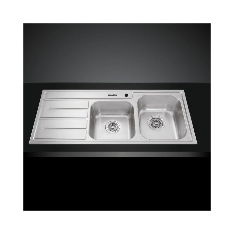 Chậu rửa bát bán thủ công Malloca MS 1027L NEW Chậu rửa bát bán thủ công Malloca MS 1027L NEW