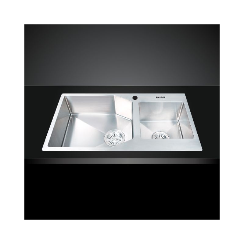 Chậu rửa bát bán thủ công Malloca MS 610A Chậu rửa bát bán thủ công Malloca MS 610A