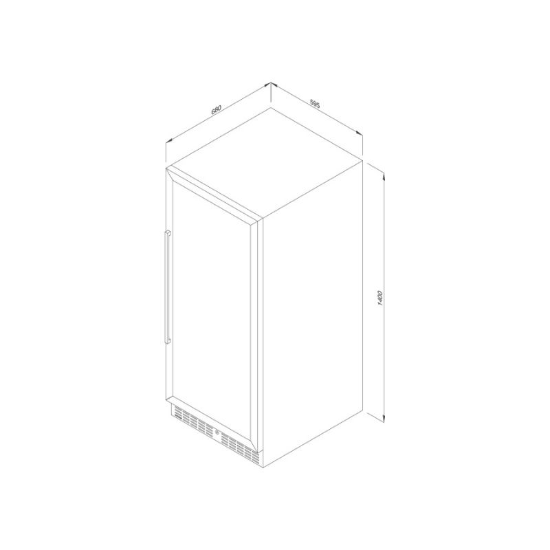 Thiết kế của Tủ bảo quản rượu đọc lập Malloca MWC-120DC Thiết kế của Tủ bảo quản rượu đọc lập Malloca MWC-120DC